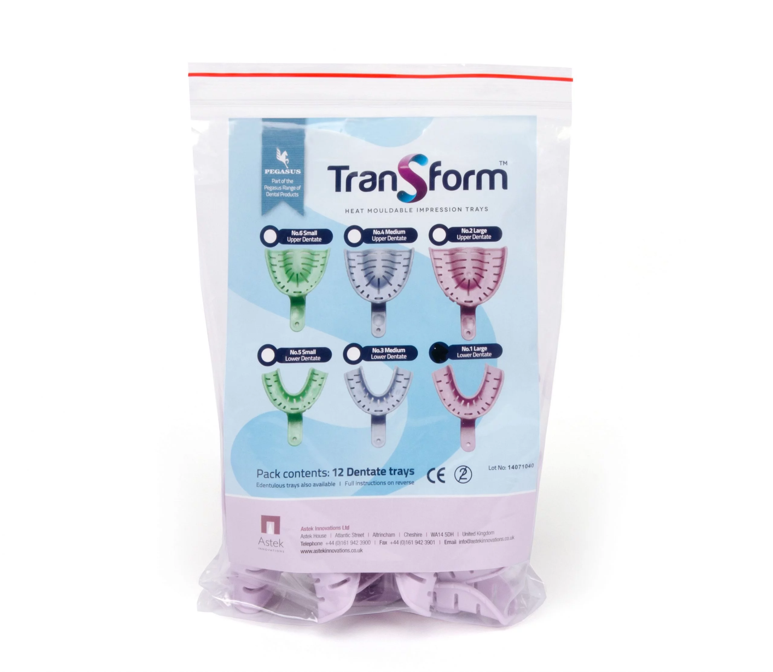 Transform Tray - Dentate - Mixed Bag (12) 2 x 1-6