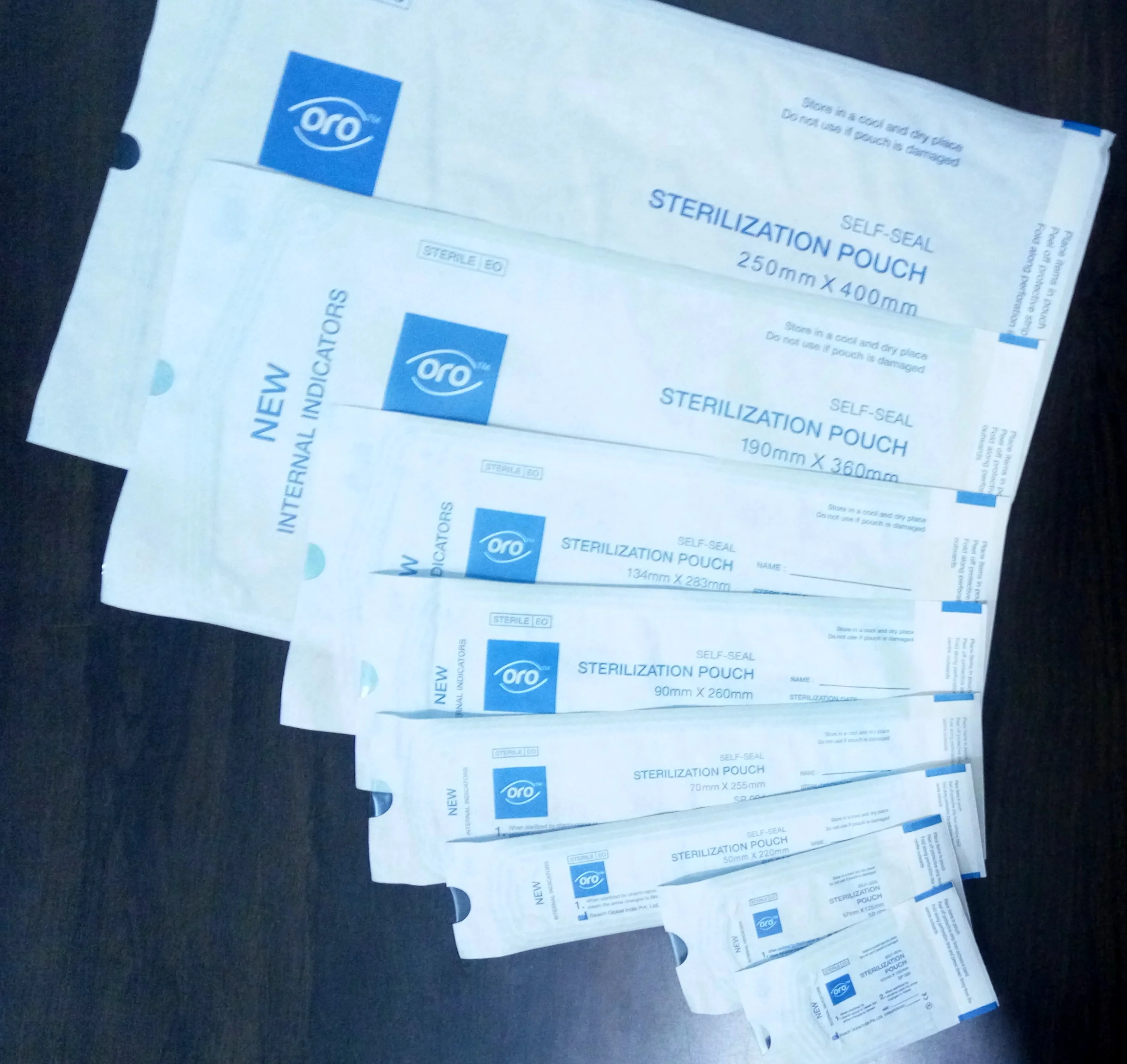 Sterilization Pouches 200 (134mm x 283mm) - Image 2