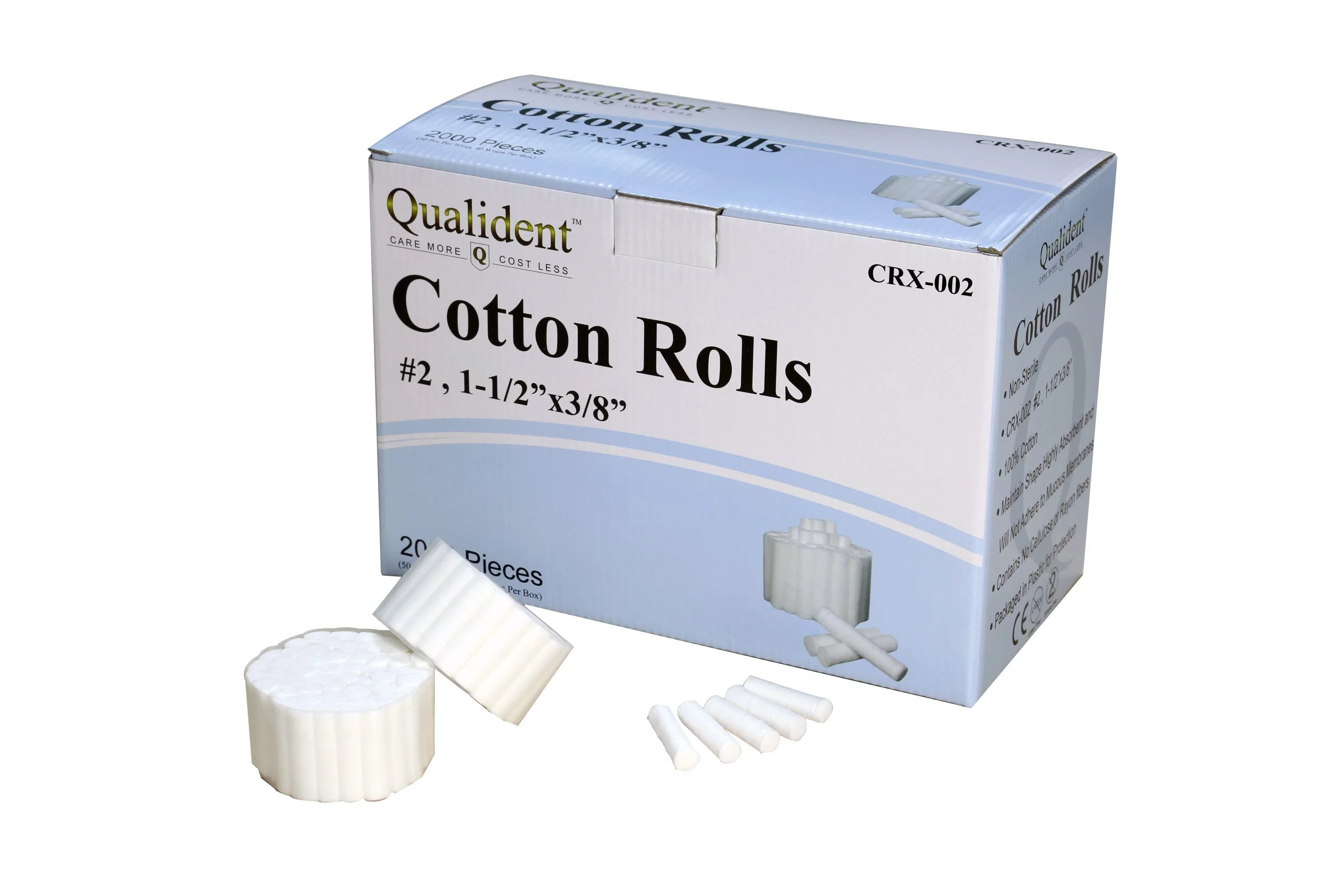 Cotton Dental Rolls 2000 Per Box