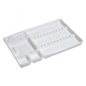 Disposable Trays White 400 Pack 7.1"x11" (180mmx280mm)
